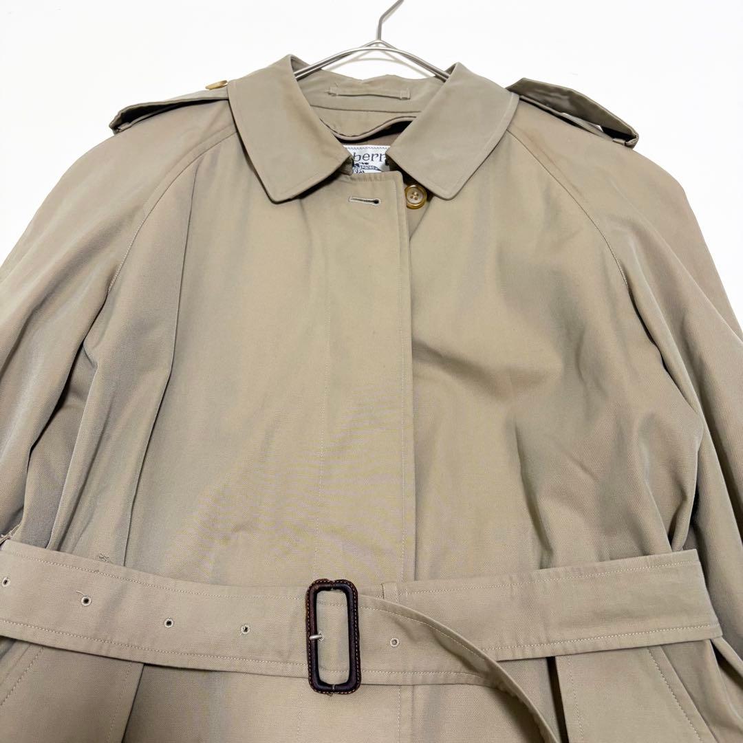 90's バーバリー トレンチコート ステンカラーコート ノバチェック