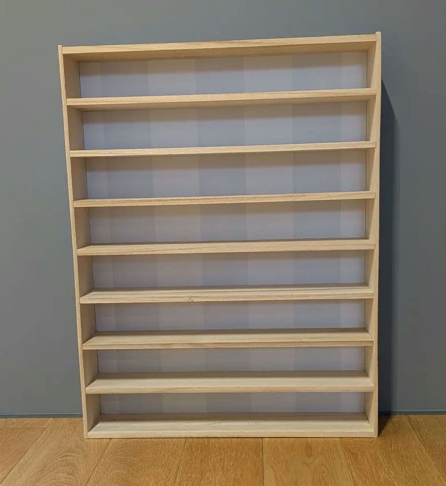 【壁掛け】トミカ収納　コレクション棚　60cm×45cm×9cm