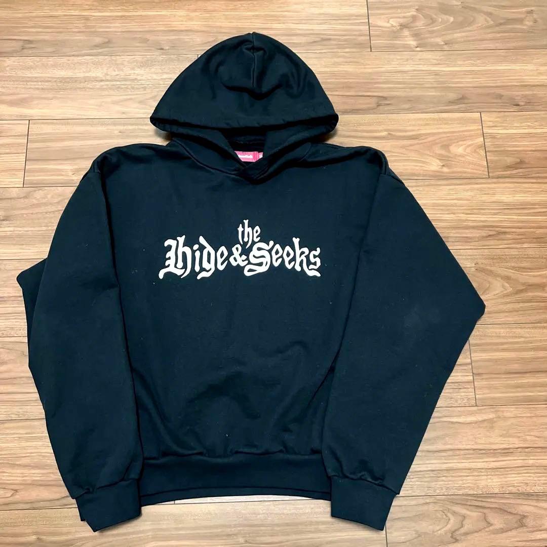 美品 XL HideandSeek original パーカー