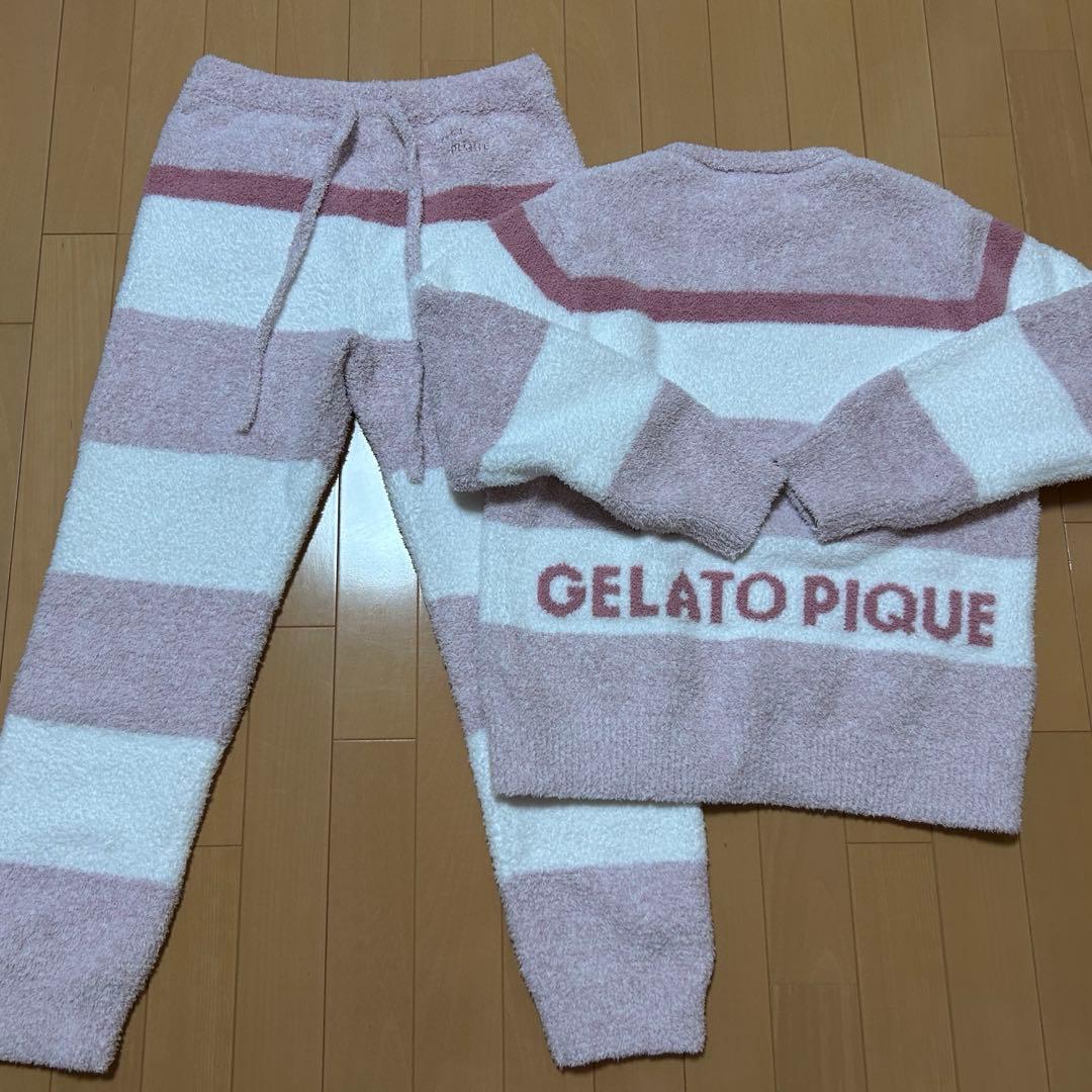 新品GELATO PIQUE ストライプ ルームウェア