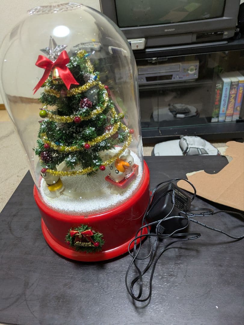 ハム太郎の雪ふるツリー