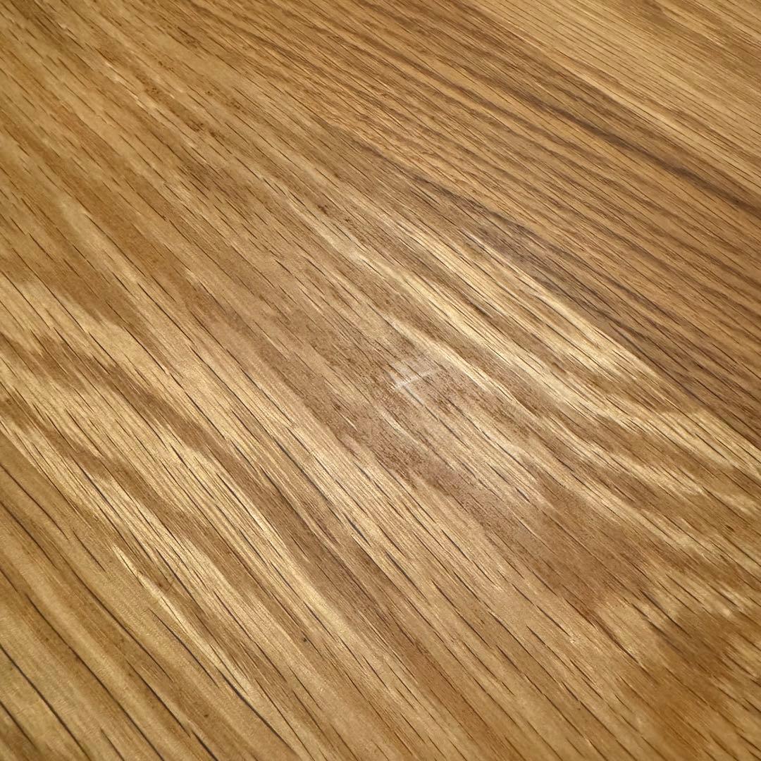 無印良品 無垢材デスクキャビネット(引出2段)オーク材 完成品 送料込 廃番