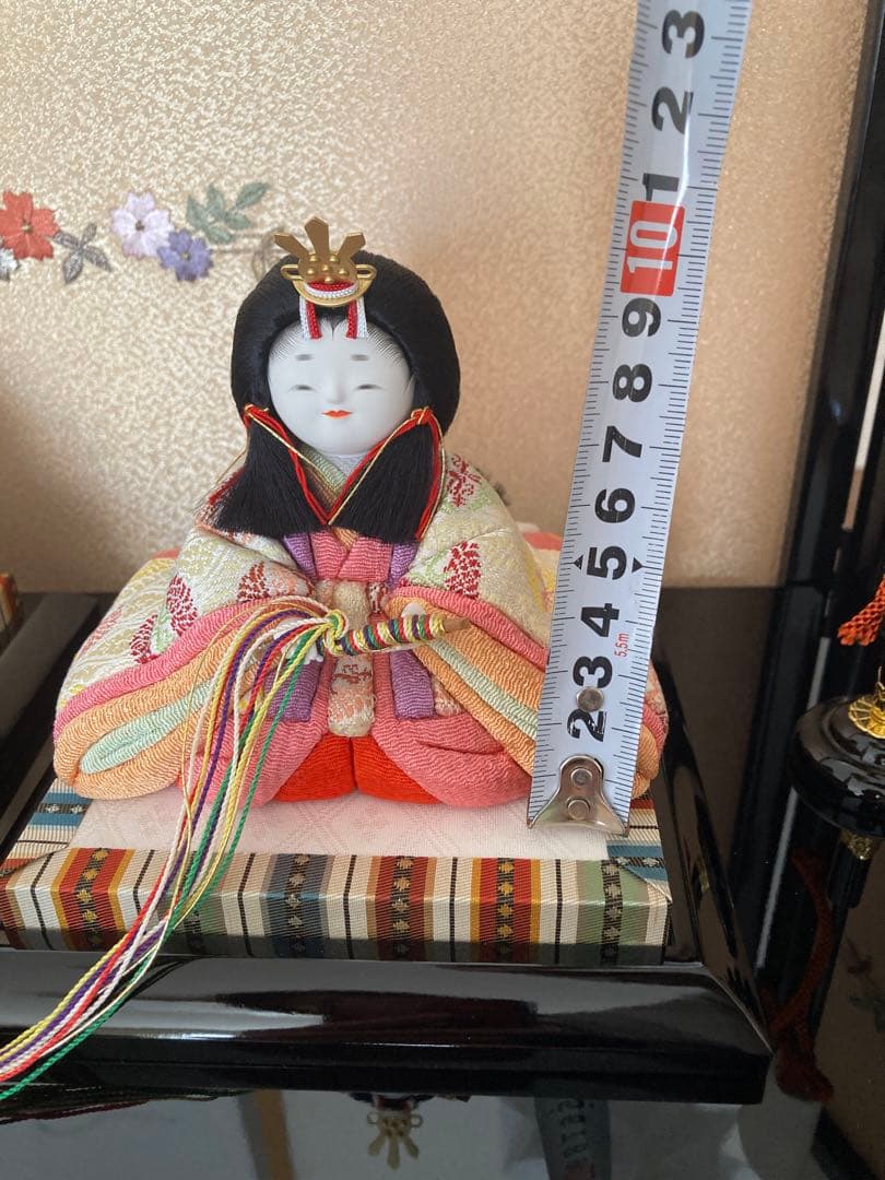 雛人形セット 原孝洲作　木目込み人形