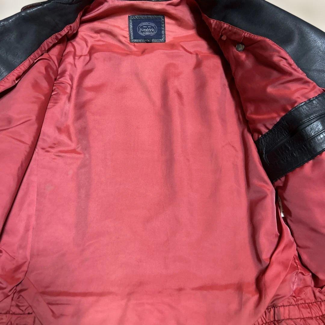 よ*か様 昭和革ジャンL横浜銀蝿キャロルクリームソーダクールスDカンブラックキャ