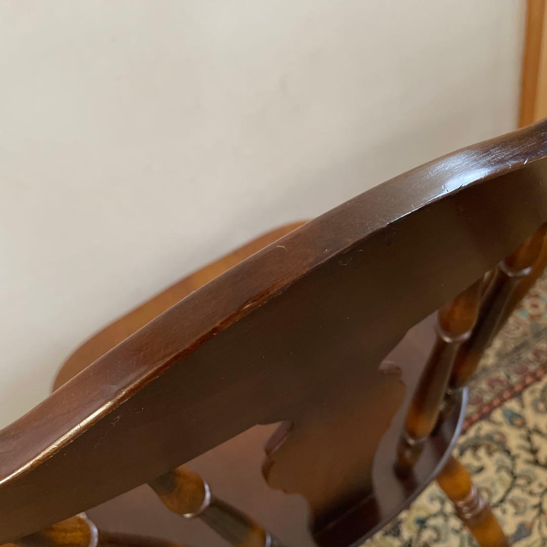 ③【美品】キツツキ 飛騨産業 ダイニングチェア　ウィンザーチェア　コムバック