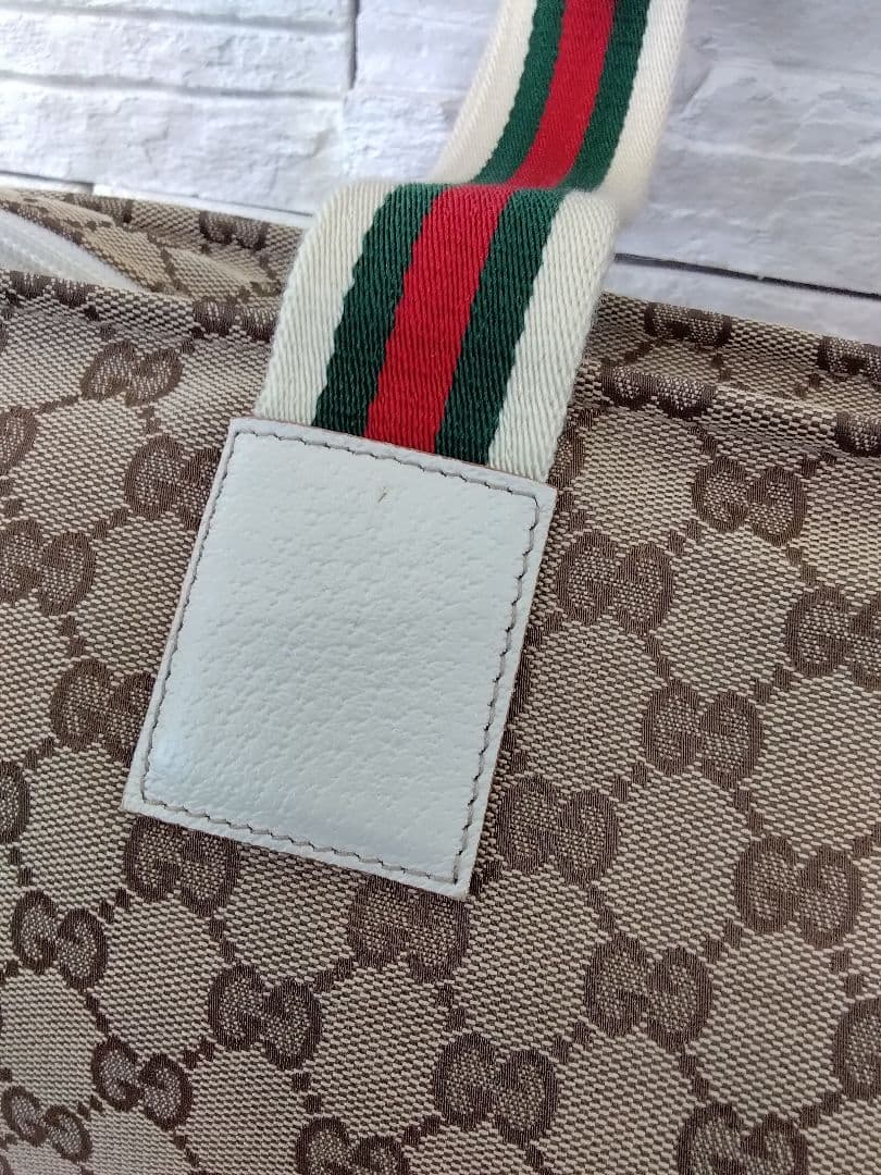 GUCCI　シェリーライントートバッグ　　中古品