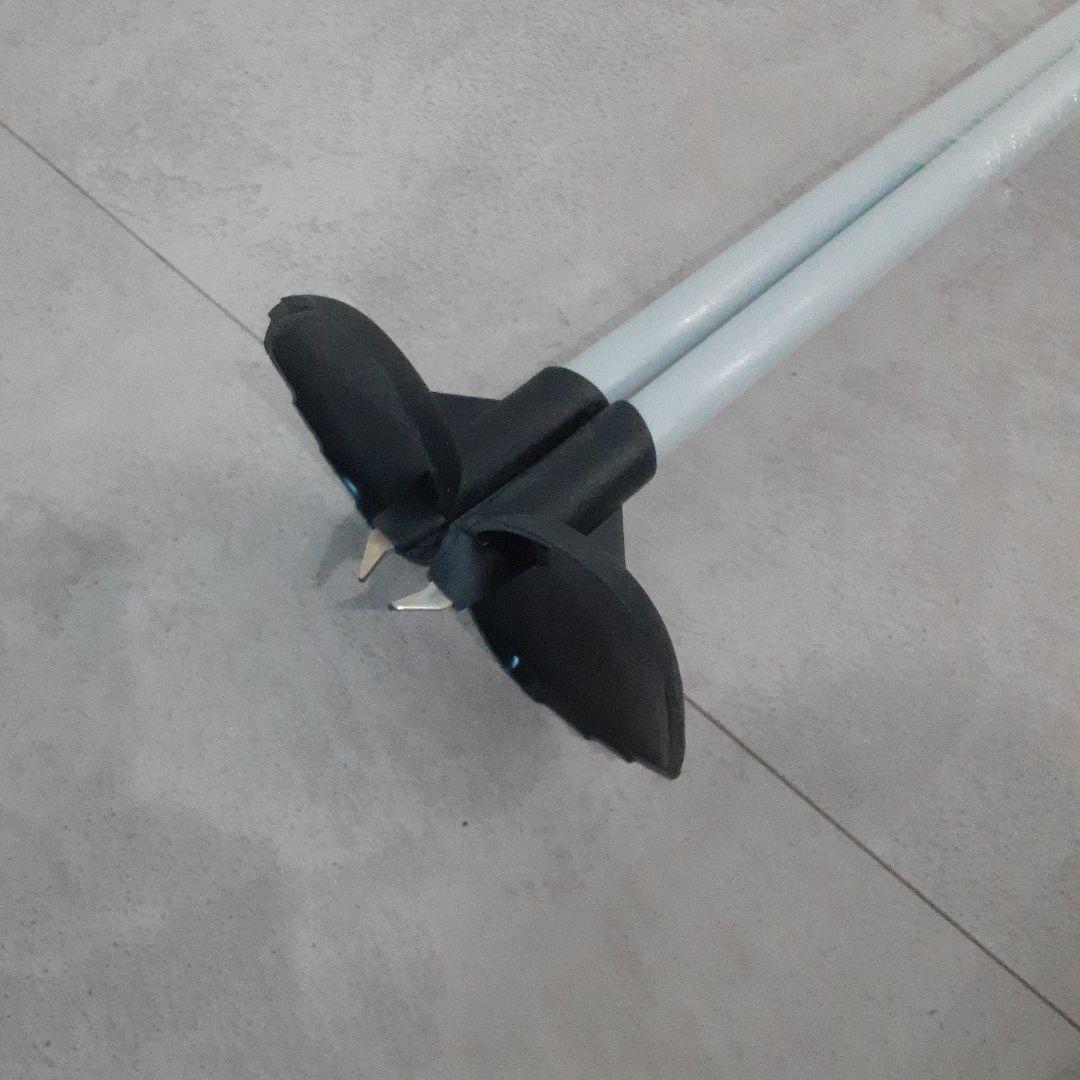 Alpina アルピナ Touring クロカン スキー板 178 ストック付き