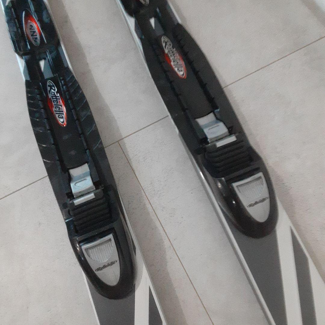 Alpina アルピナ Touring クロカン スキー板 178 ストック付き