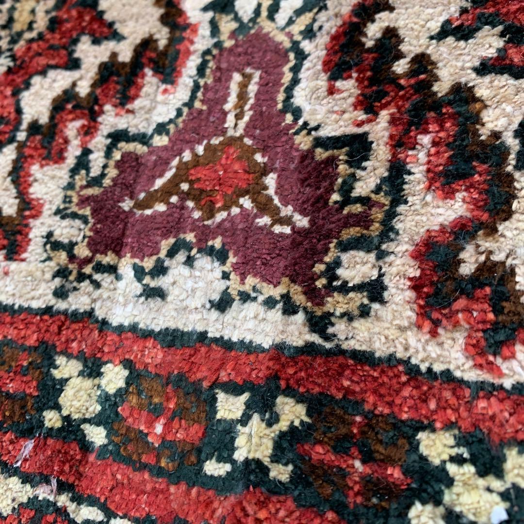 アフガニスタン絨毯　レア柄　手織り　ペルシャ　パキスタン