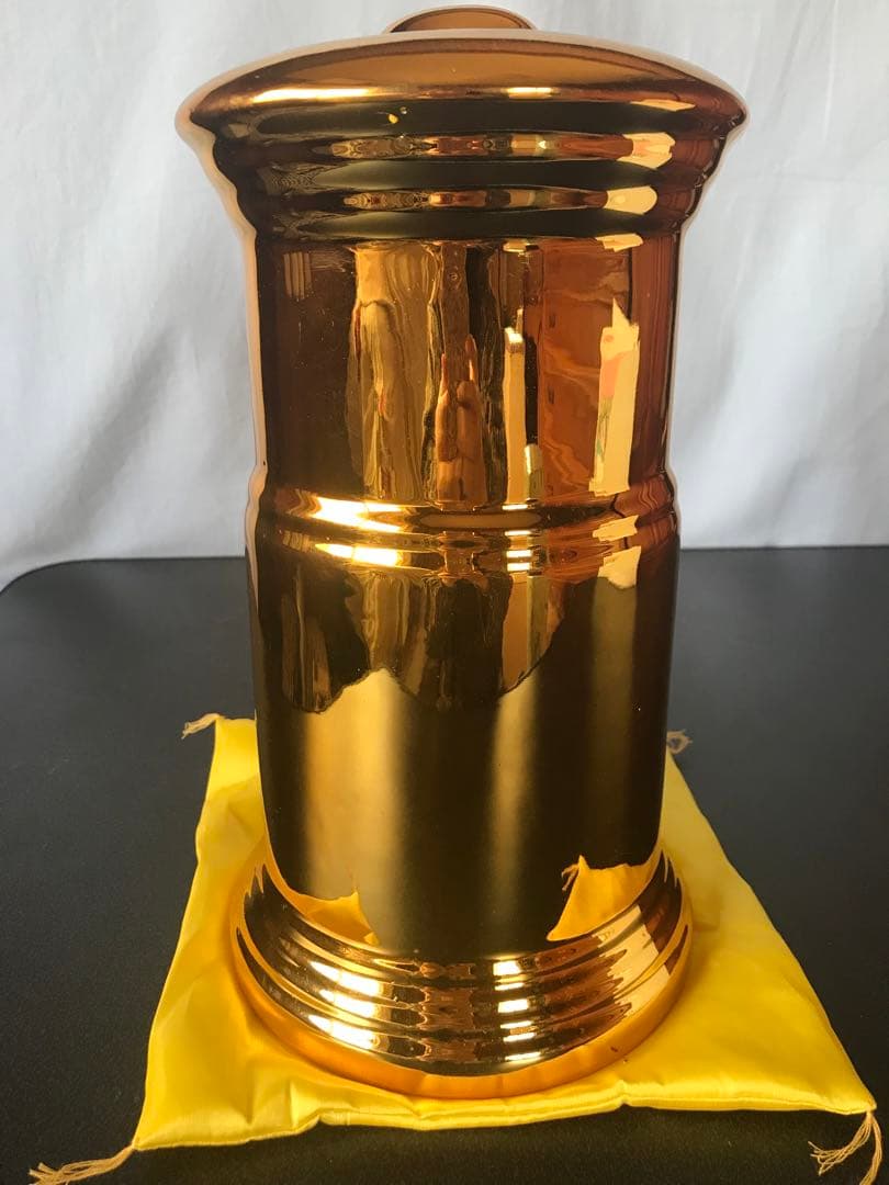 貯金箱　郵便ポスト　ゴールド　金色　非売品　郵便局