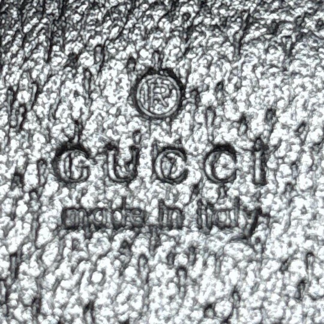 GUCCI アニマリエ ビー レザー マネークリップ 522914