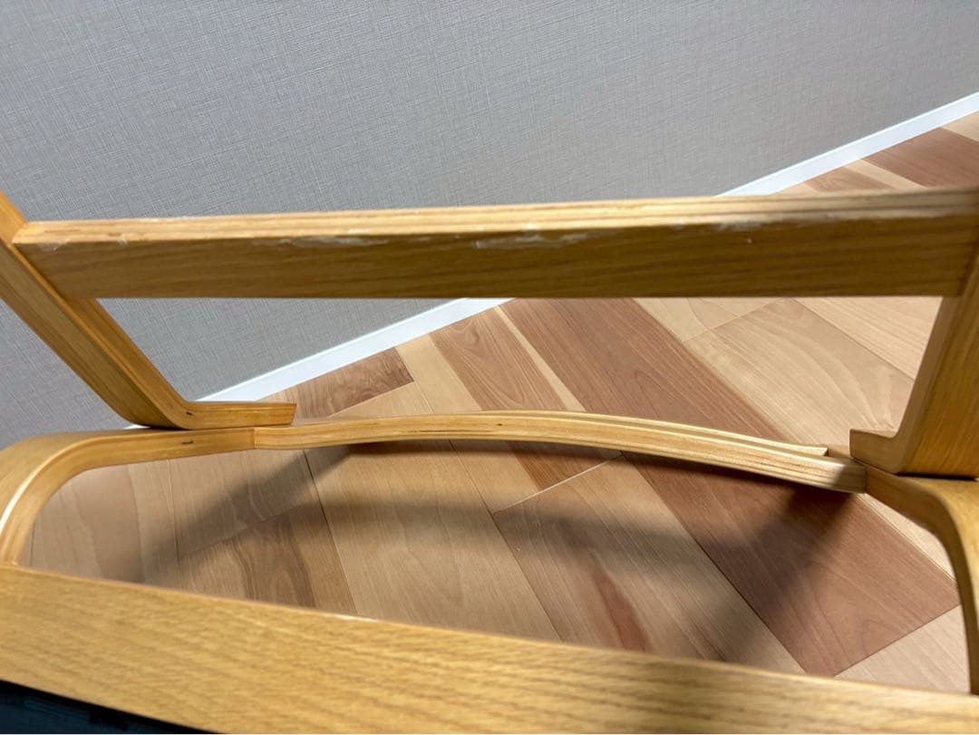 【大阪府】無印良品　リビングでもダイニングでもつかえるテーブルチェア