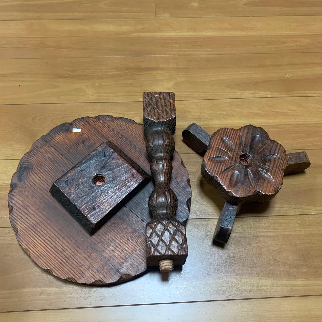 激レア　アンティーク テーブルと椅子セット　スペイン家具