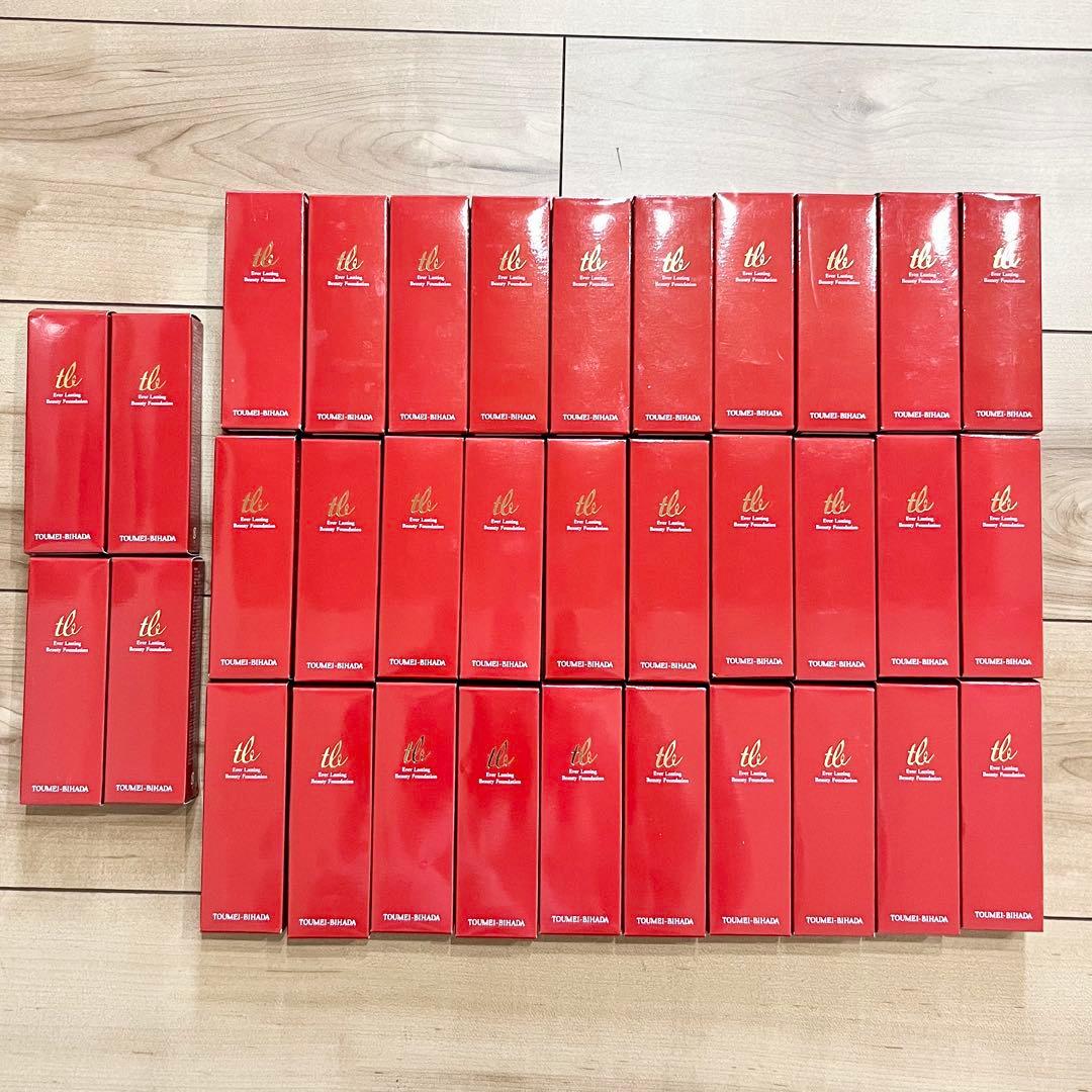 【新品】透明美肌　薬用リンクルケア美白リキッドファンデーションLO 34本