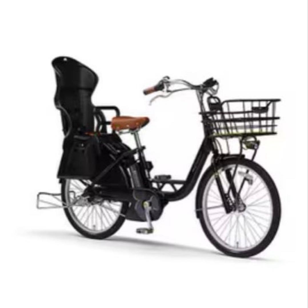 電動アシスト自転車　ヤマハ パス クルー　ディズニー　24インチ 子供乗せ3人乗