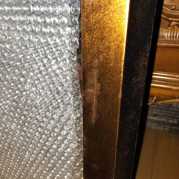 Hot-Water フルレングス ミラー カットガラス 姿見 大型 鏡