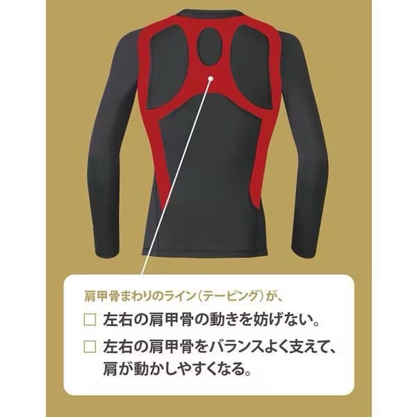 新品10450円 CW-X 柔流 裏起毛 保温 長袖シャツ レディース L