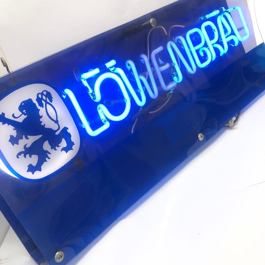 LOUWENBRAU レーベンブロイ ネオンサイン インテリア メ1211F