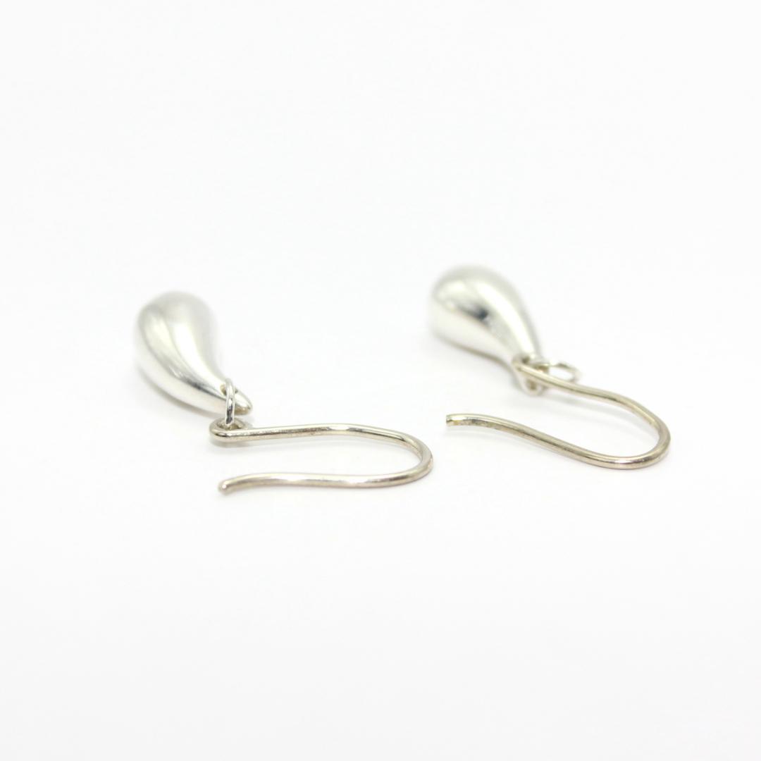 美品 Tiffany&Co. ティファニー ティアドロップ シルバー ピアス