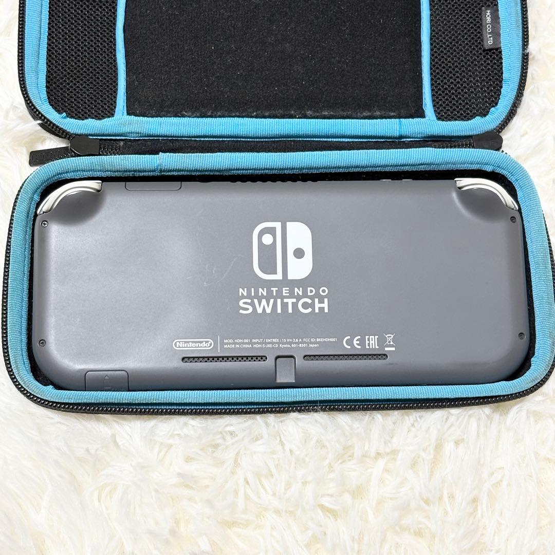 Nintendo Switch Lite グレー 本体＋ケース付き 動作確認済み