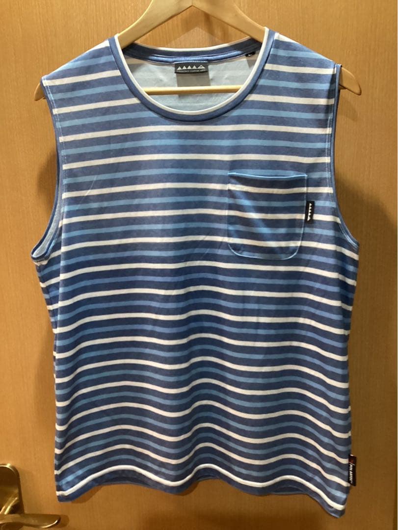 三津家着 マウンテンマーシャルアーツ MMA ノースリーブTシャツ 半袖 L