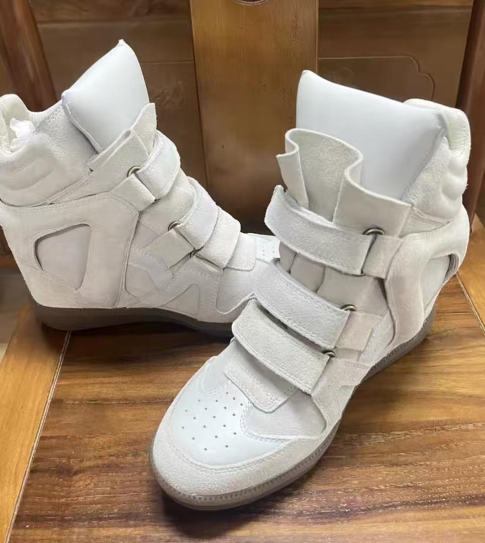 ISABEL MARANT ハイカットスニーカー ホワイト