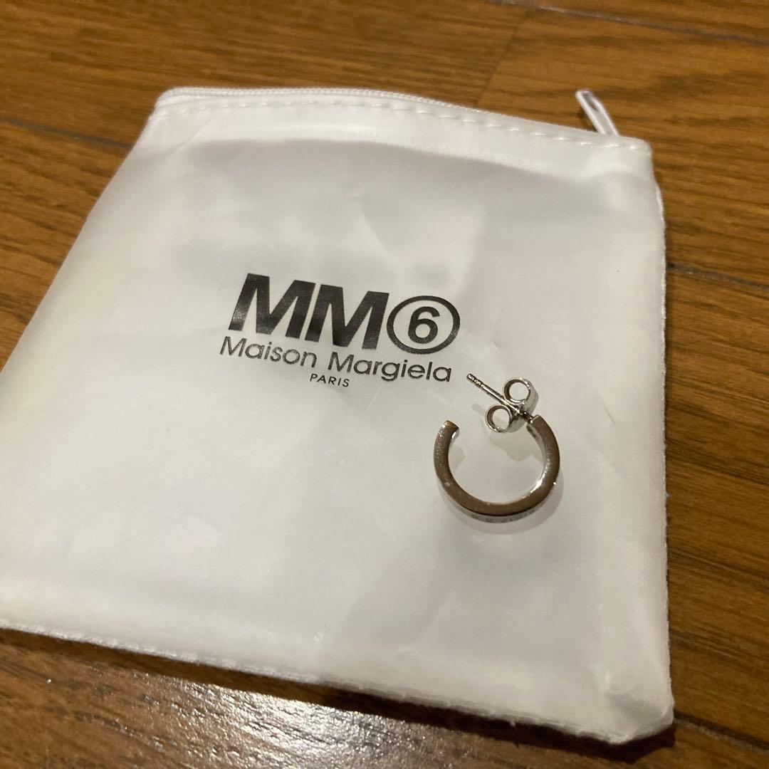 MM6 Maison Margiela フープ型ピアス 片耳のみ