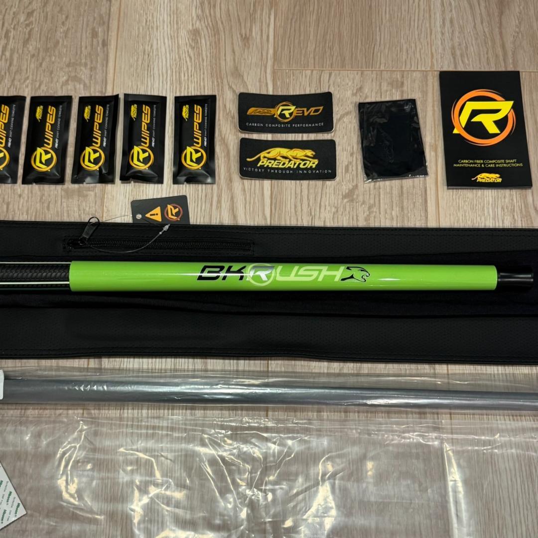 【限定カラー】BK RUSH ネオングリーン スポーツラップ プレデター