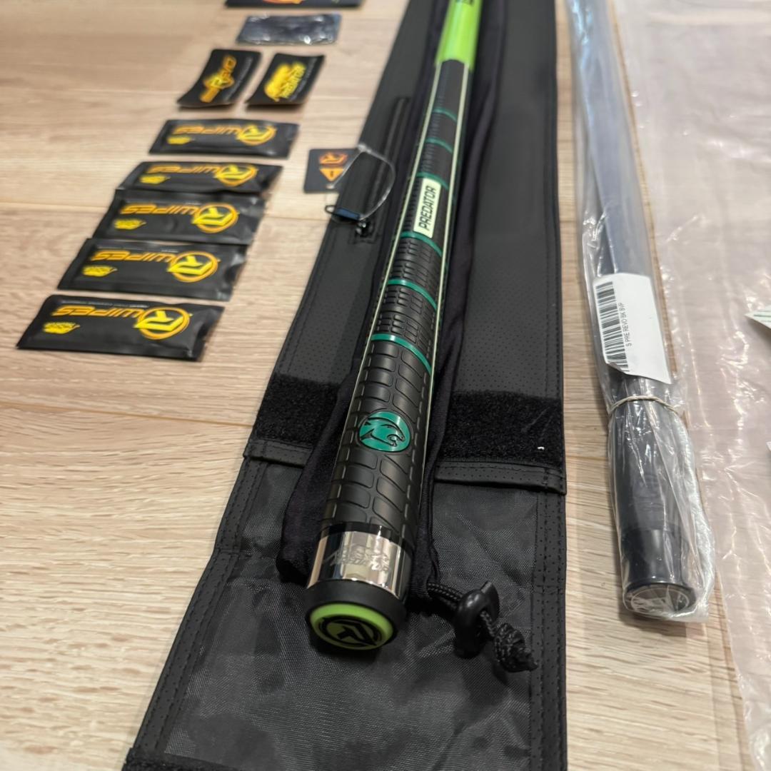 【限定カラー】BK RUSH ネオングリーン スポーツラップ プレデター