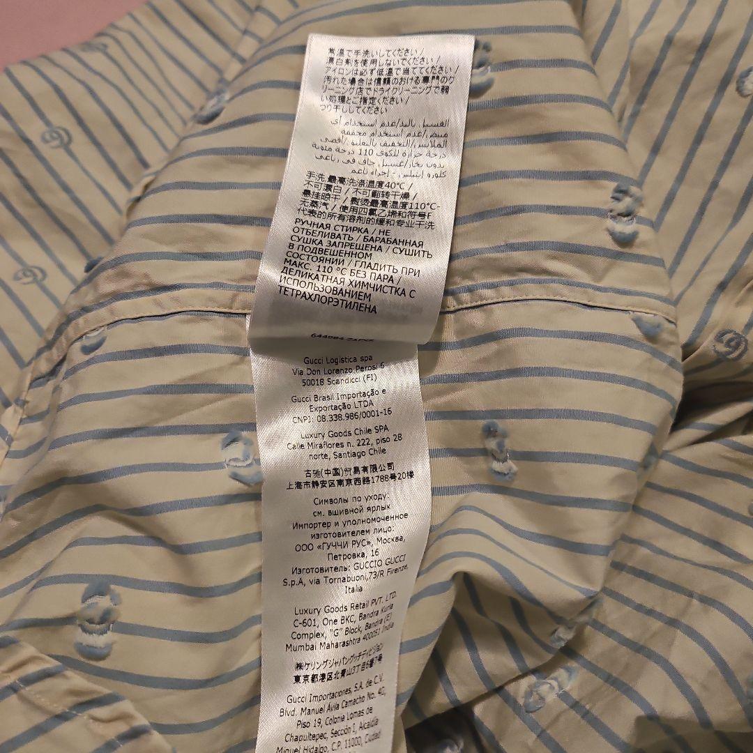 桃*k様 GUCCI グッチ　メンズシャツ