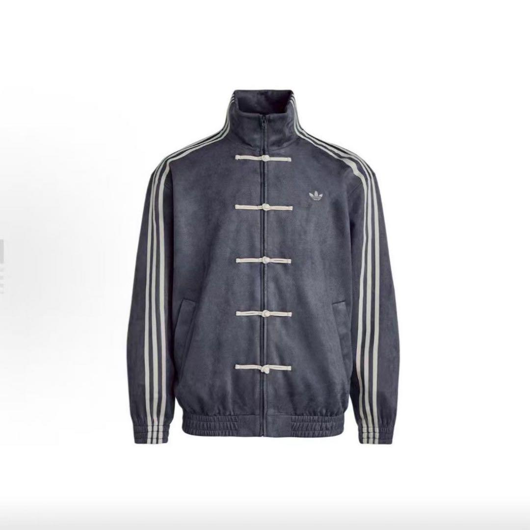 adidasアディダス 中国限定 蛇年トラックジャケッtトネイビーXLサイズ
