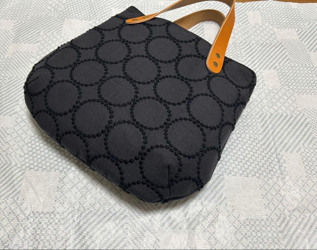 ああ 様 followingday コロりんトート(持ち手レザー)