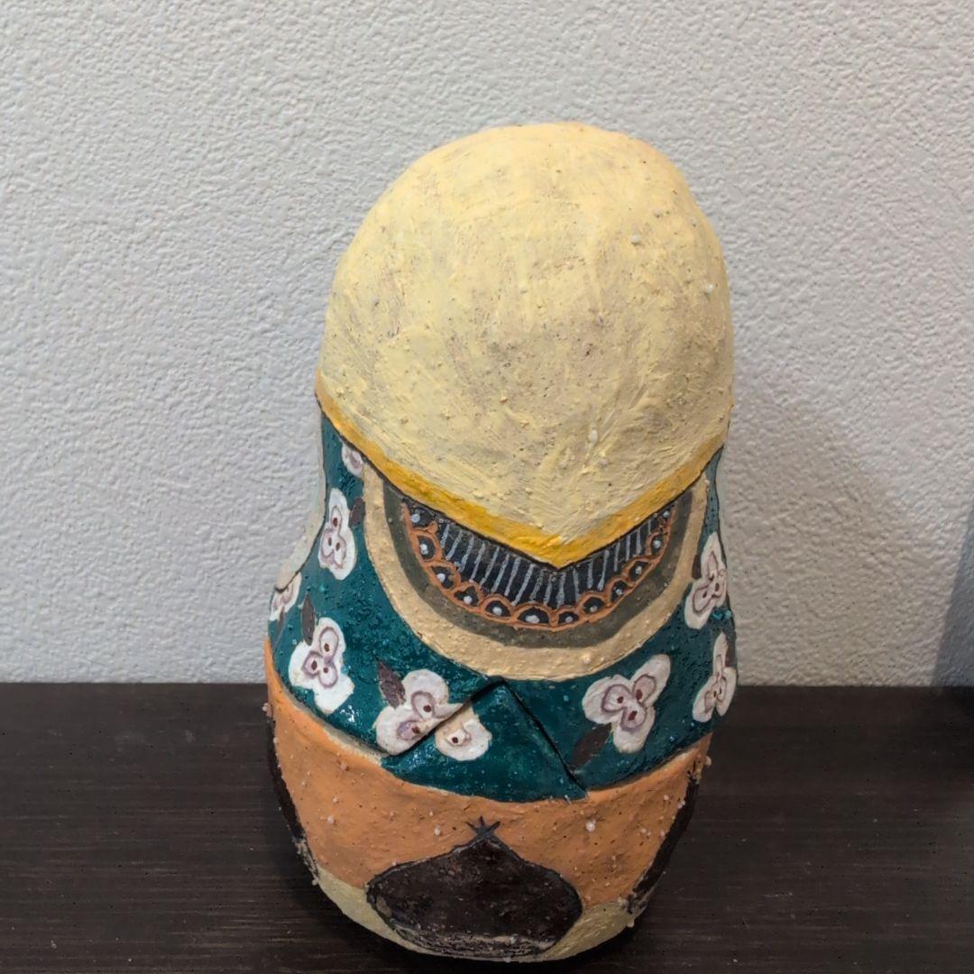 やきものHACCI　やきものはっち　さんマトリョーシカ置物