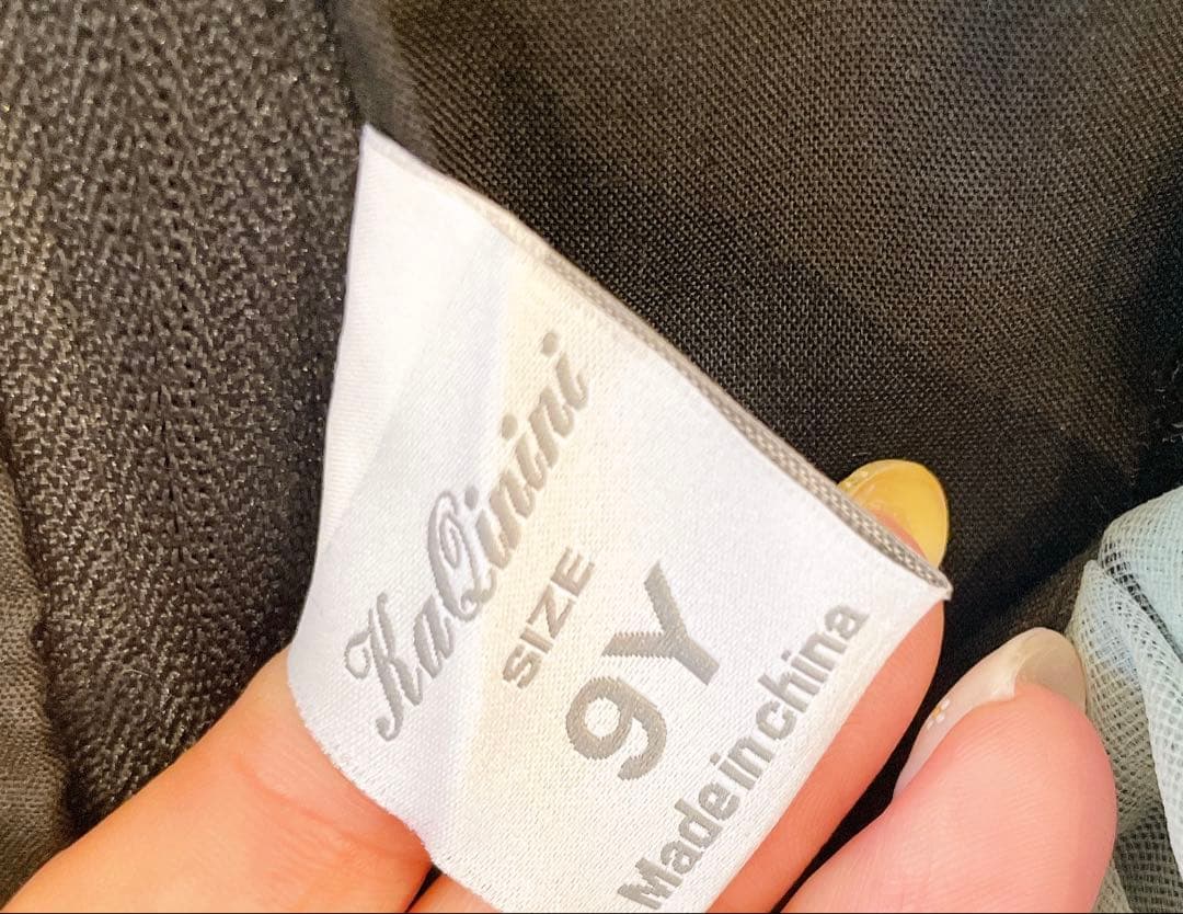 ミナペルホネン タンバリン刺繍 ノースリーブ ワンピース 9Y