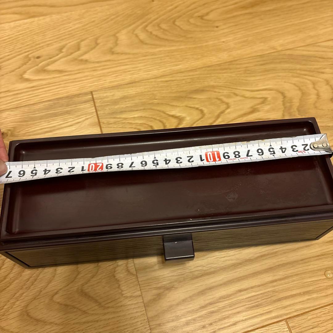 ダークブラウン引き出し式保存容器　カトラリーケース　8個まとめ売り