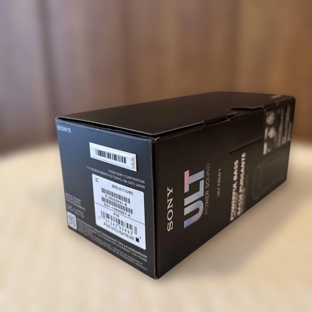 新品未使用品　SONY SRS-ULT1 FIELD1 ワイヤレススピーカー