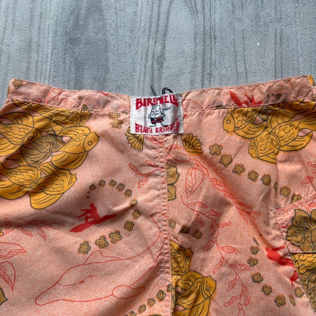 美品！70〜80'sUSA製【バードウェル】ボードショーツ　サーフトランクス