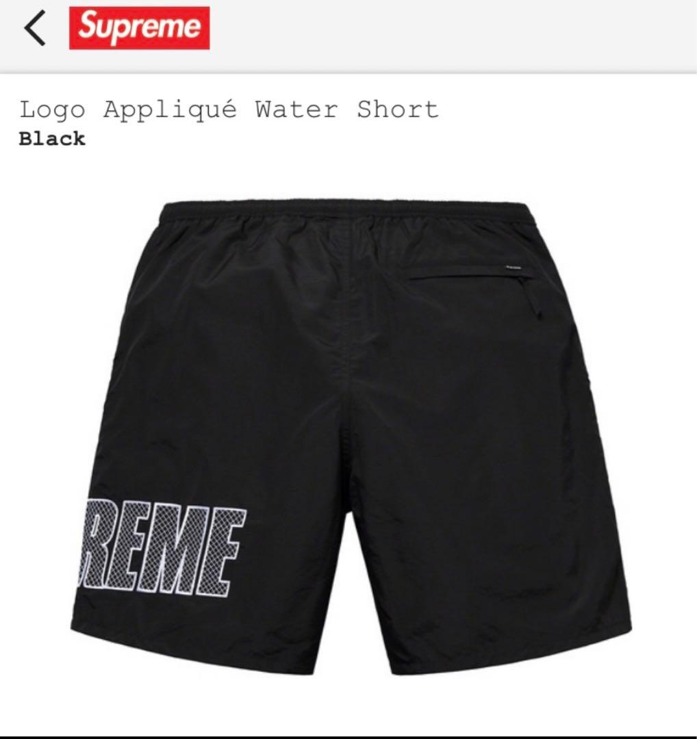 水着・ラッシュガード M supreme logo appliqu water short