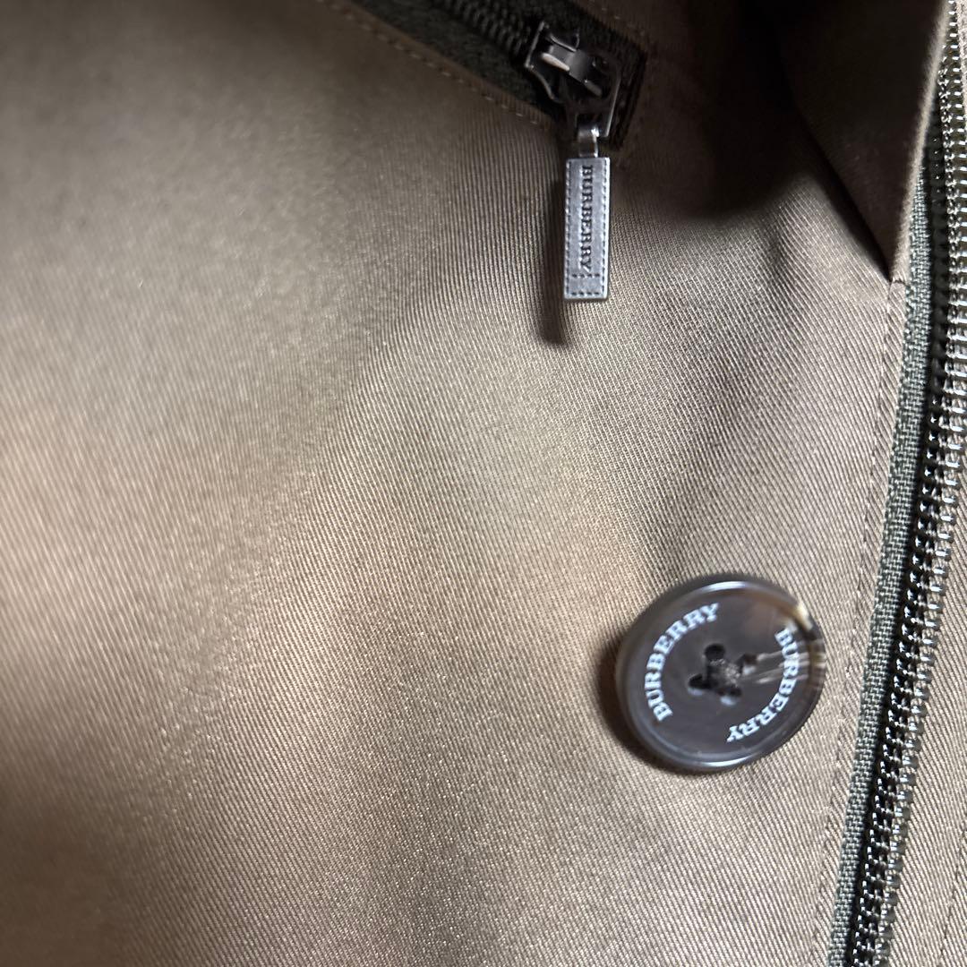 Burberry ステンカラーコート ブラウンカーキー　M