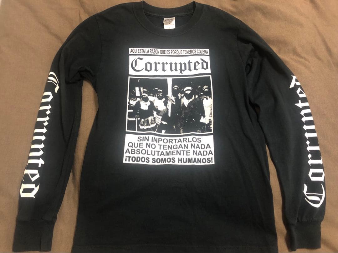 Corrupted コラプテッド　ロングスリーブTシャツ　ロンT