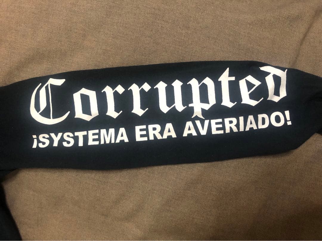 Corrupted コラプテッド　ロングスリーブTシャツ　ロンT