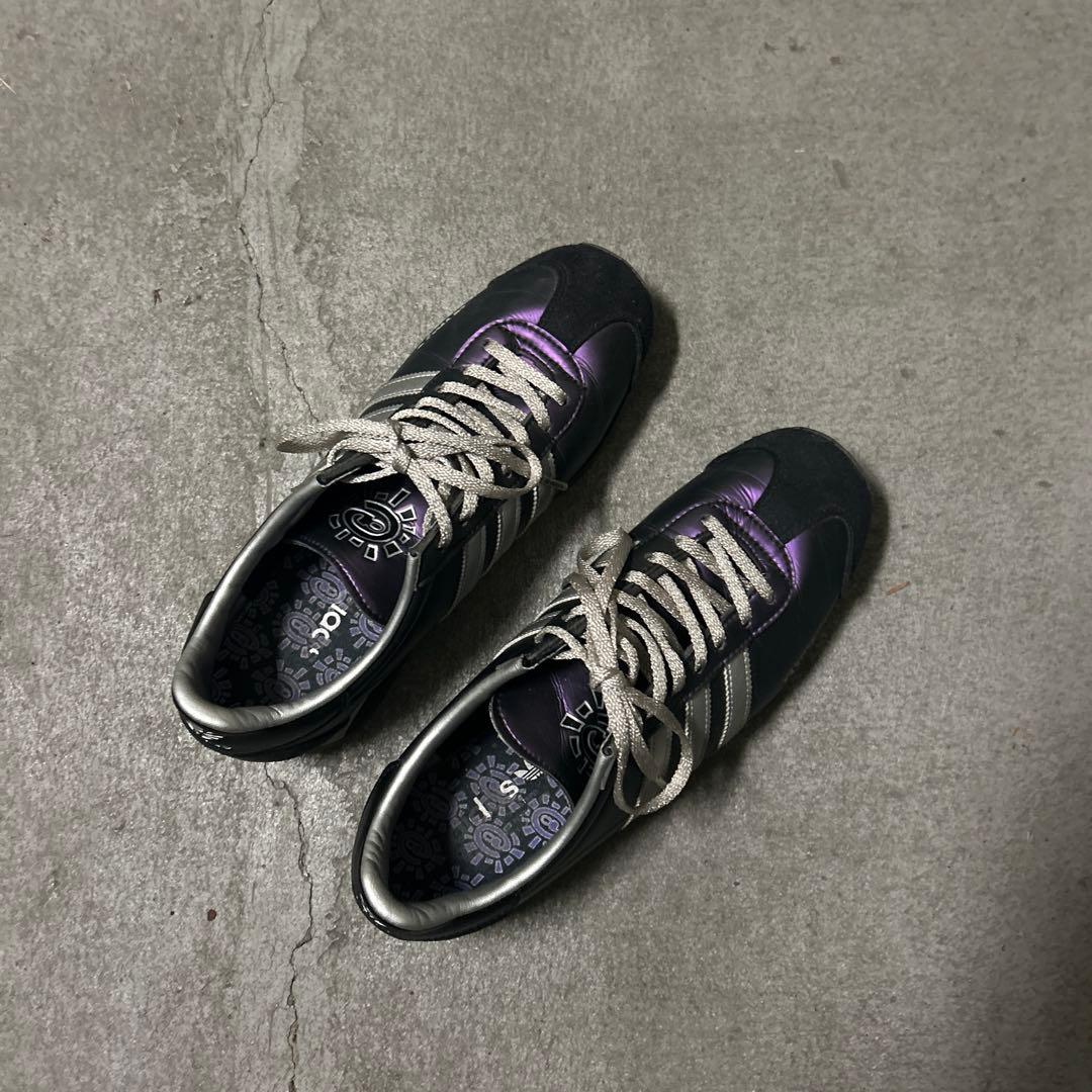 adidas Always スニーカー 黒 紫