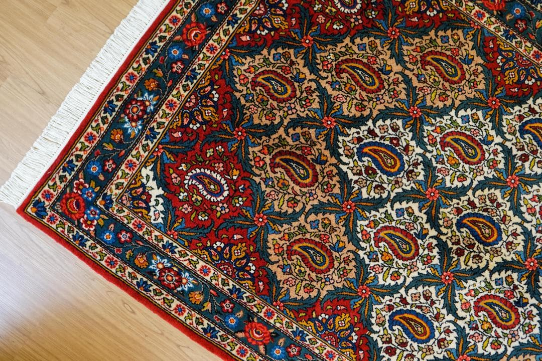 200×130 手織り ペルシャ 絨毯 バクティアリ fine quality