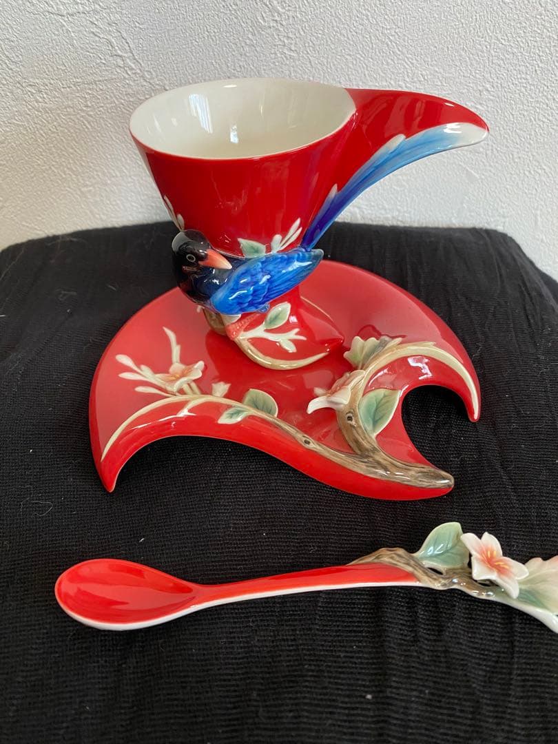 FRANZ フランツ　Joyfulカササギカップソーサースプーン