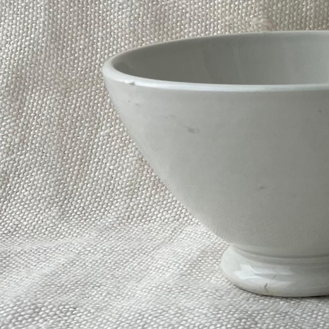 レア◆2コ◆ショワジールロワ小ぶりなカフェオレボウル白＃サルグミンヌオクトゴナル