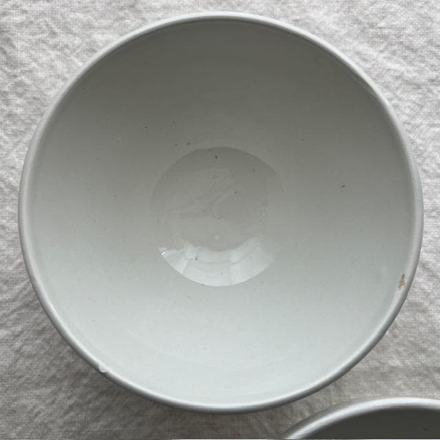 レア◆2コ◆ショワジールロワ小ぶりなカフェオレボウル白＃サルグミンヌオクトゴナル