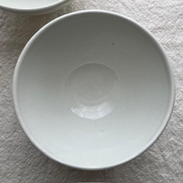 レア◆2コ◆ショワジールロワ小ぶりなカフェオレボウル白＃サルグミンヌオクトゴナル