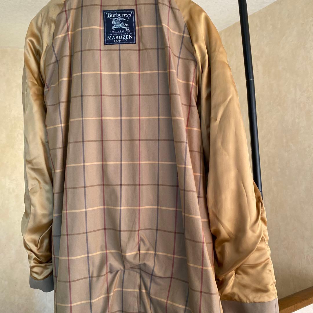 丸善別注 英国製 90s BURBERRYS MARUZEN 玉虫コート