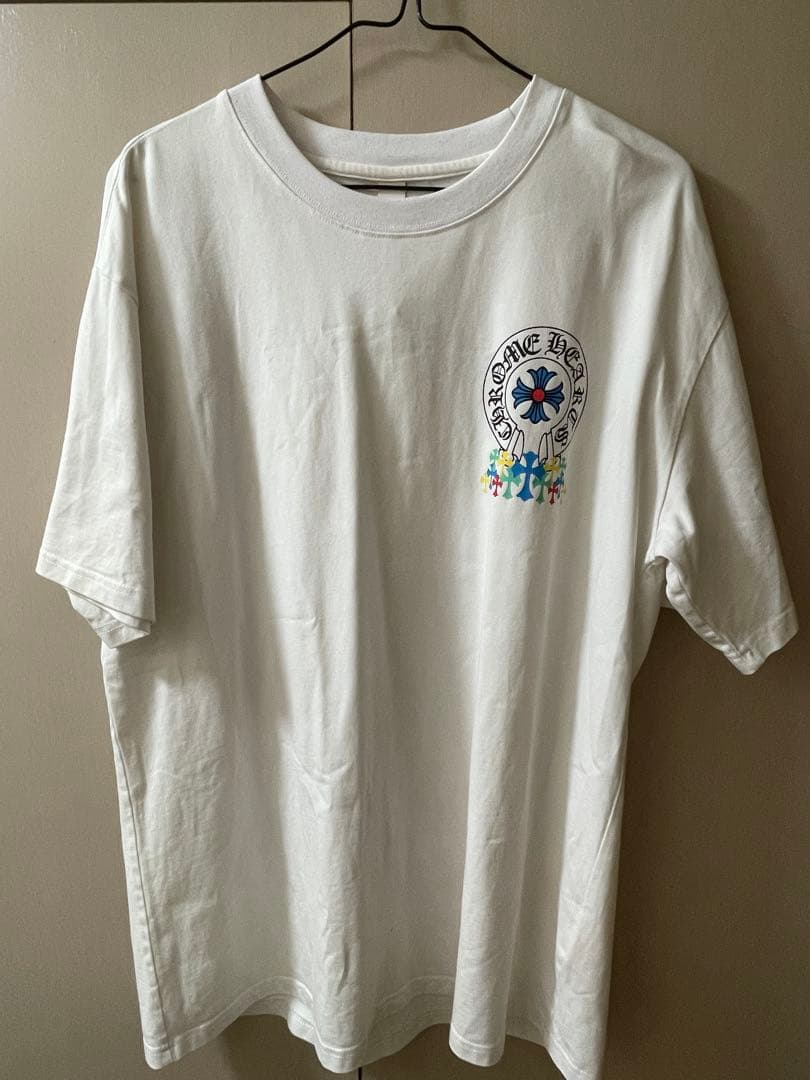 希少正規品CHROME HEARTSマルチカラーTシャツ