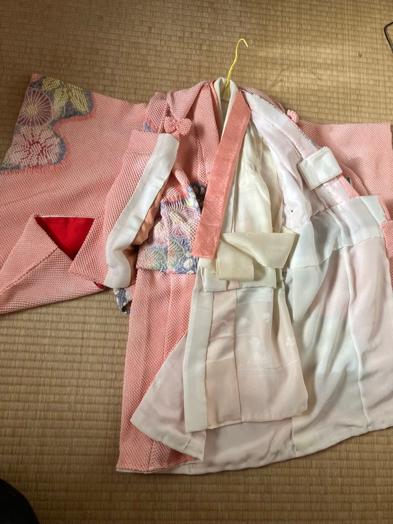 藤娘きぬたや　七五三　3歳　被布　三っ身祝い着